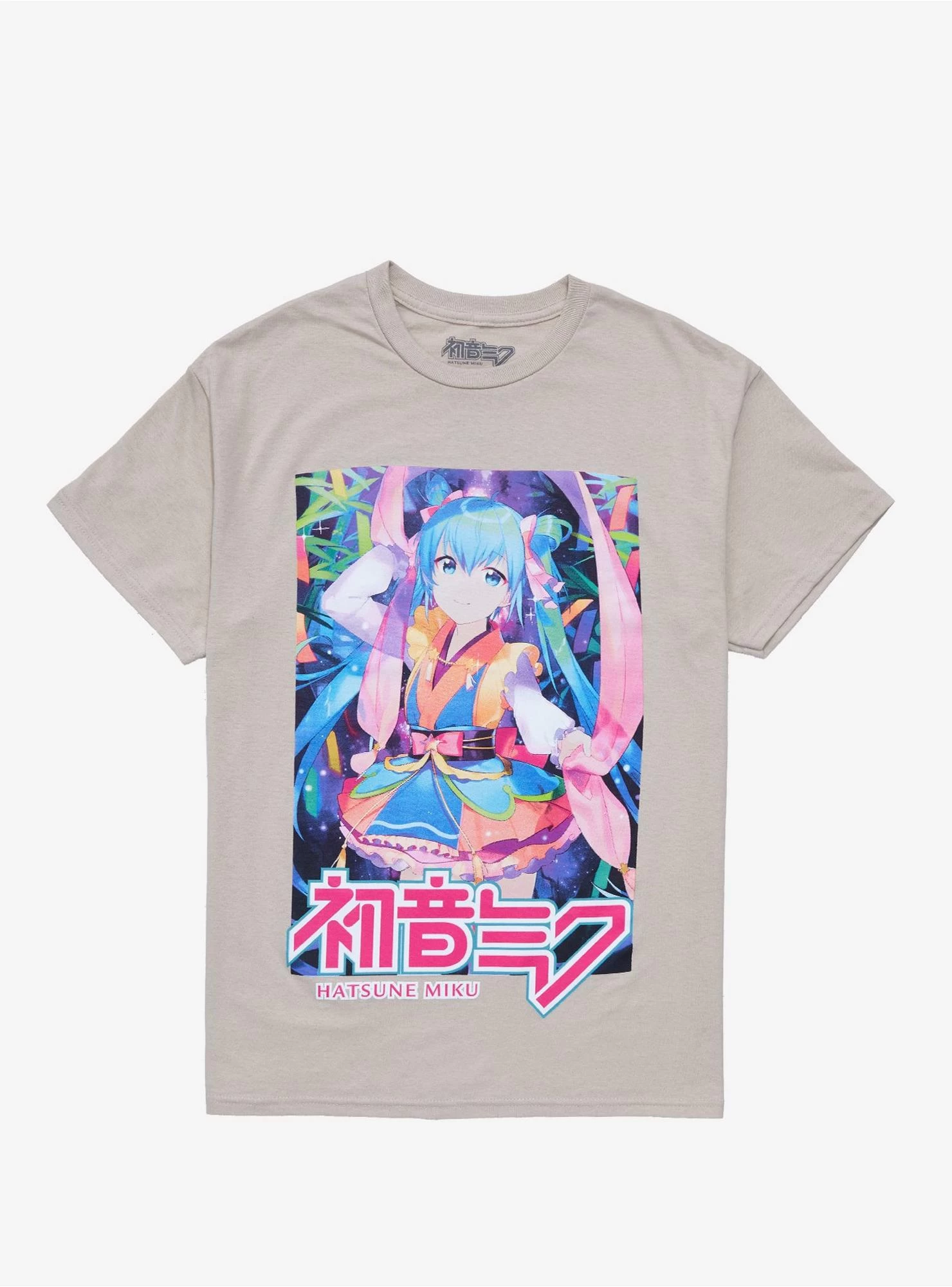 Hatsune Miku Ribbons Boyfriend Fit Girls T-Shirt