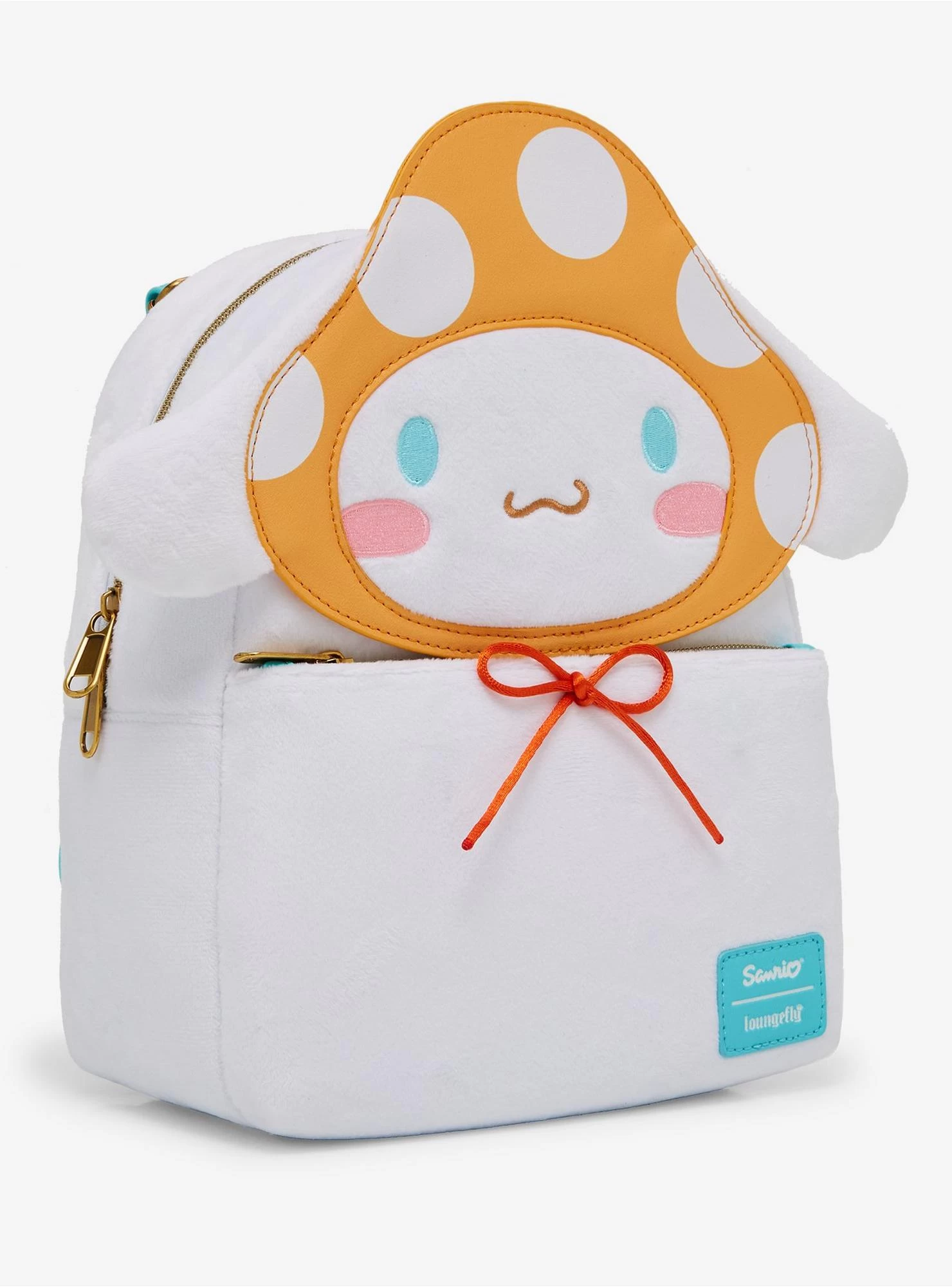 Loungefly Cinnamoroll Mushroom Fuzzy Mini Backpack - Image 2