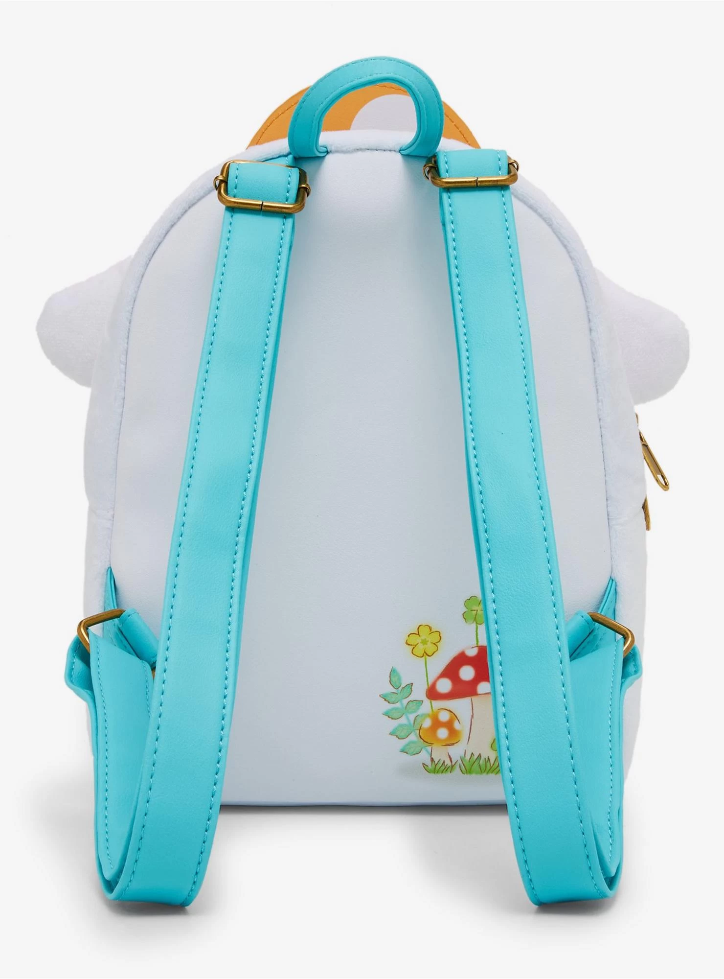 Loungefly Cinnamoroll Mushroom Fuzzy Mini Backpack - Image 3
