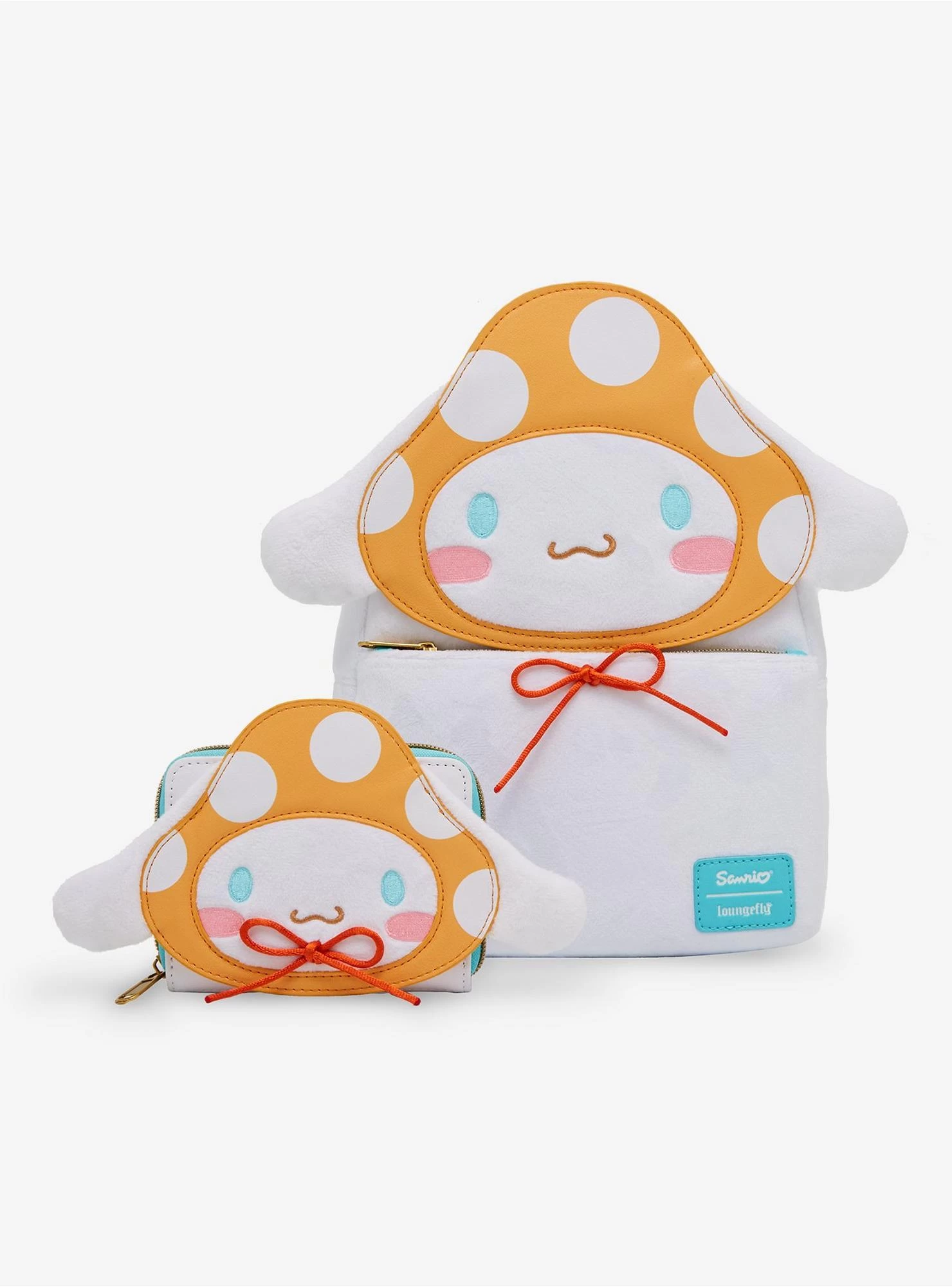 Loungefly Cinnamoroll Mushroom Fuzzy Mini Backpack - Image 5