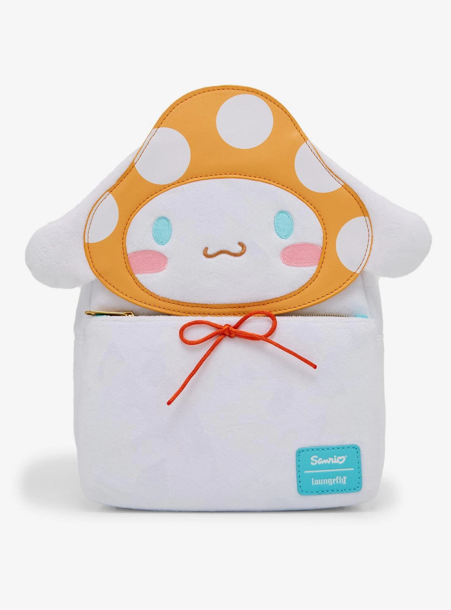 Loungefly Cinnamoroll Mushroom Fuzzy Mini Backpack