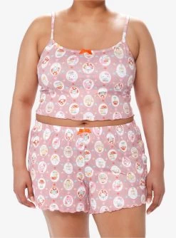 Hello Kitty & Friends Mushroom Girls Lounge Set Plus Size