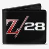 1969 Camaro Z 28 Emblem Bifold Wallet