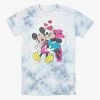 Disney Mickey Mouse Loves And Kisses Tie-Dye T-Shirt