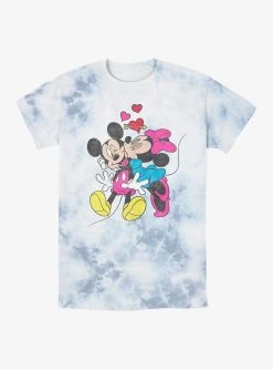 Disney Mickey Mouse Loves And Kisses Tie-Dye T-Shirt