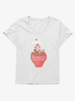 Strawberry Shortcake Berry Portrait Girls T-Shirt Plus Size