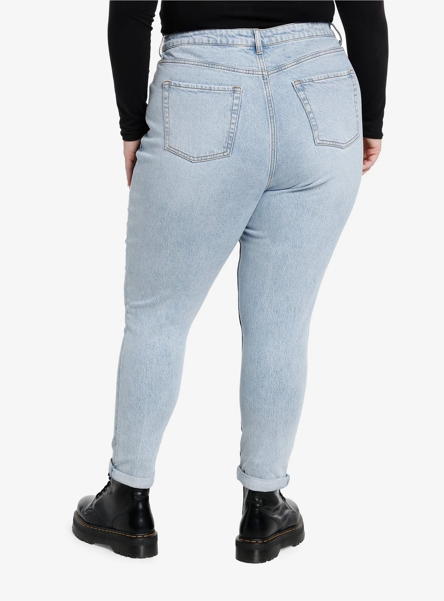Disney Mulan Mushu Mom Jeans Plus Size - Image 2