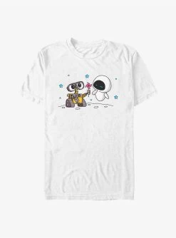 Disney Pixar Wall-E Chibi Wall-E And Eve T-Shirt