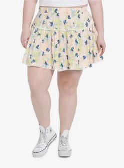 Disney Lilo & Stitch Floral Stitch Skort Plus Size