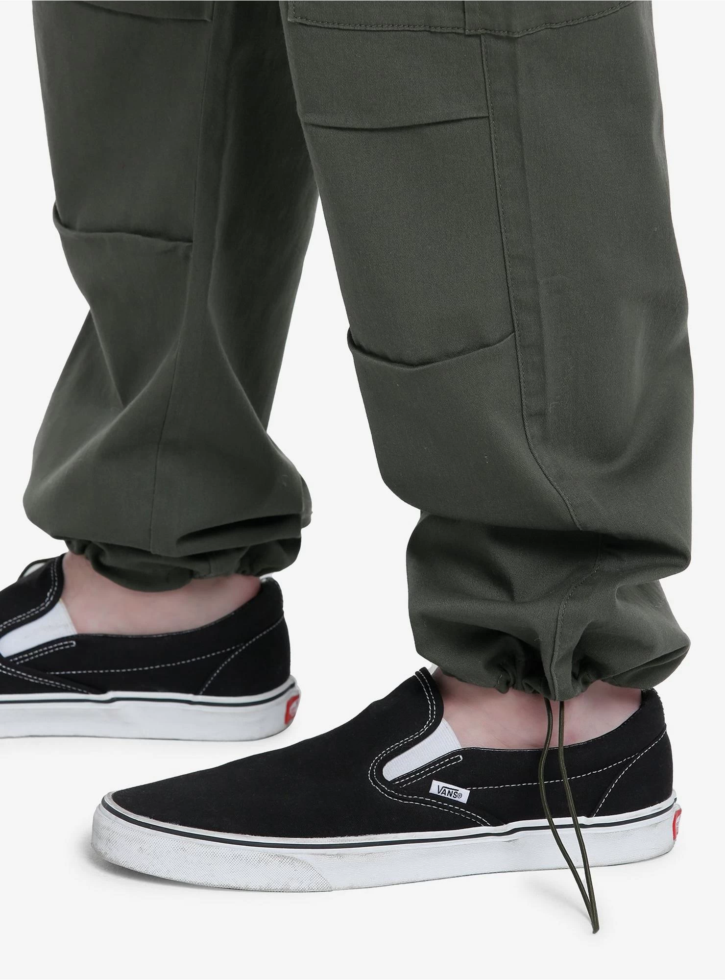 Green Cargo Utility Pants - Image 3