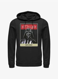 Star Wars Return Of The Jedi 40th Anniversary Darth Vader Poster Hoodie