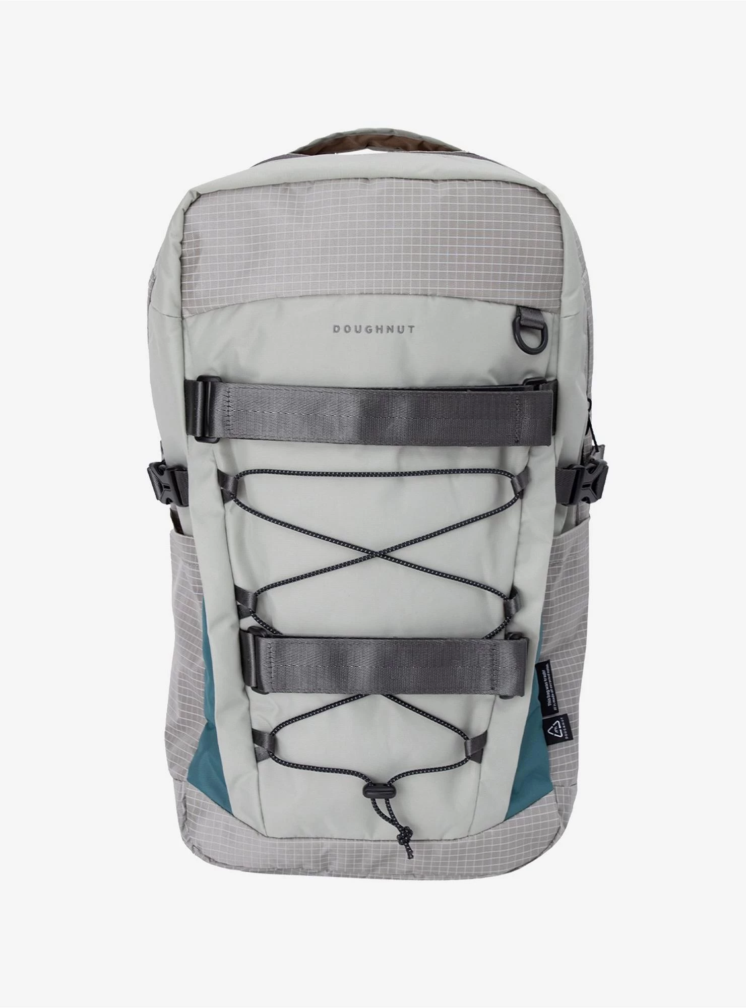 Doughnut Roaming Street Cruise Light Grey X Teal Backpack