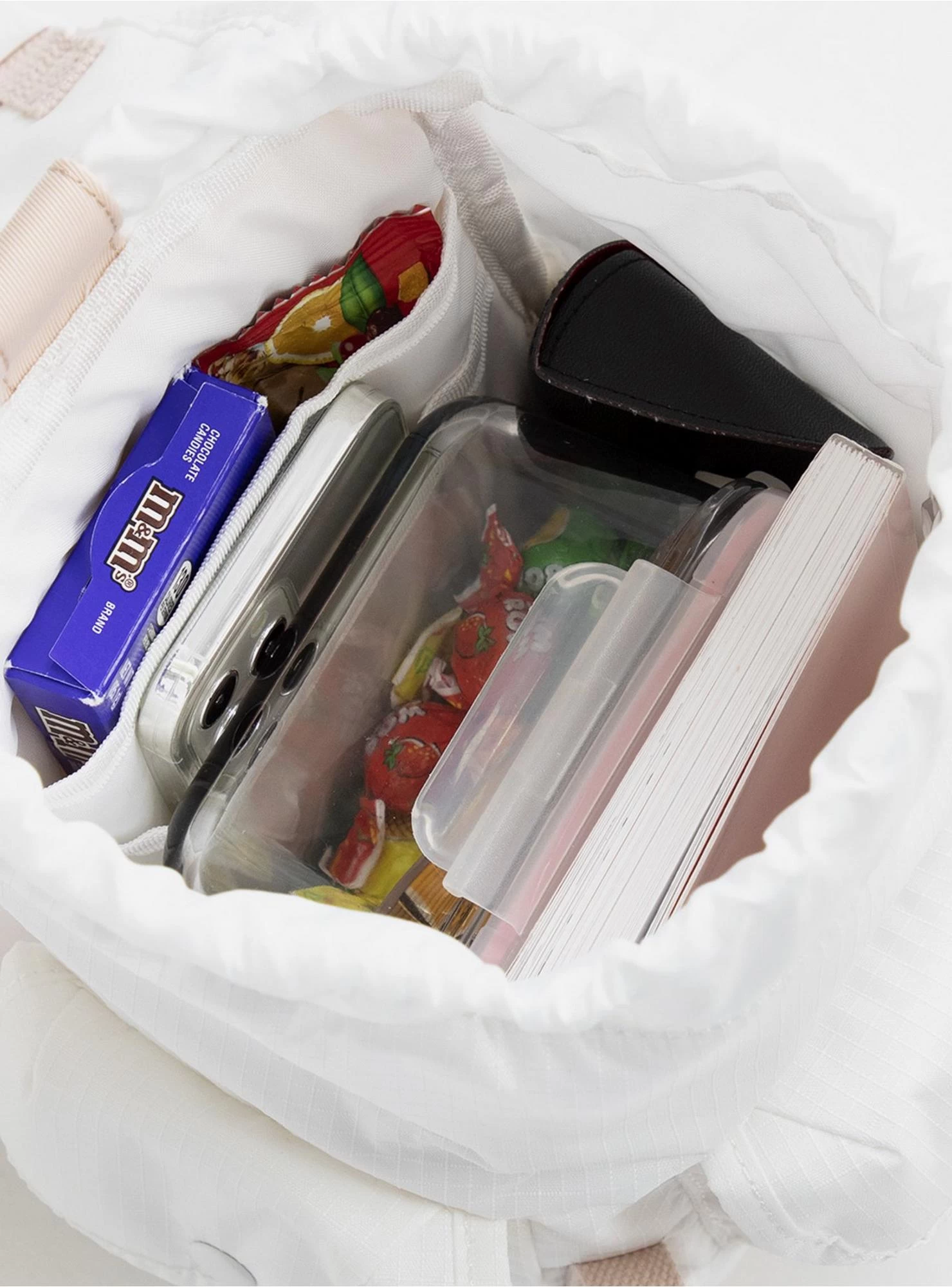 Doughnut Lighthouse Milkshake Milky Peach Mini Convertible Bag - Image 4