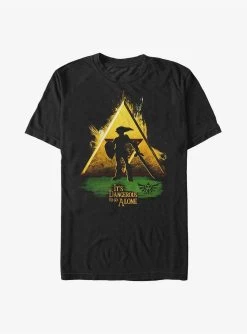 The Legend Of Zelda Link Dangerous Alone T-Shirt