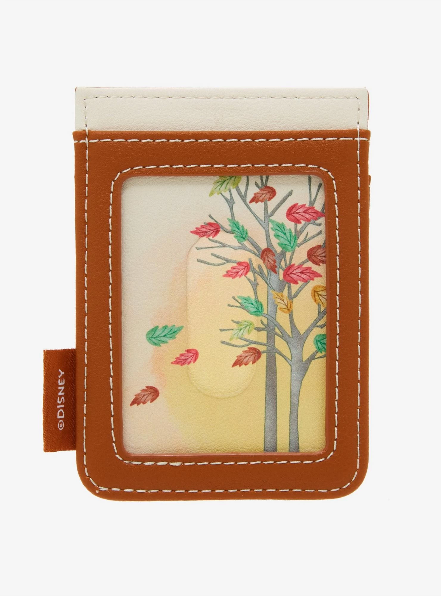 Loungefly Disney Mickey Mouse & Minnie Mouse Fall Leaves Cardholder - Image 2