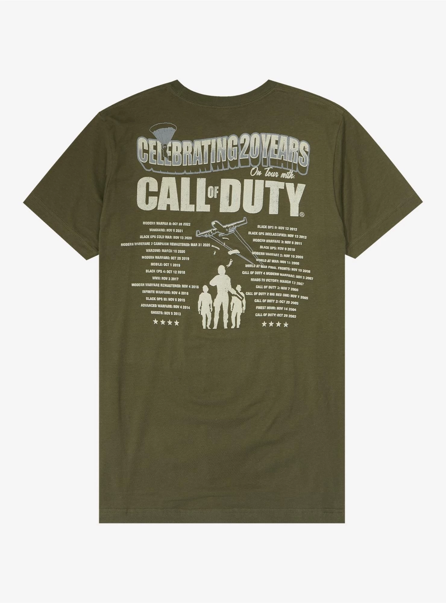 Call Of Duty 20th Anniversary T-Shirt - Image 2