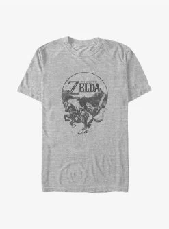 The Legend Of Zelda Legendary Fighter Link Big & Tall T-Shirt