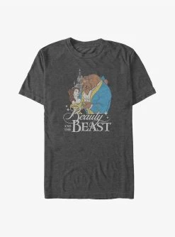 Disney Beauty And The Beast Classic Title Big & Tall T-Shirt