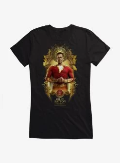 DC Comics Shazam!: Fury Of The Gods Billy Batson Girls T-Shirt