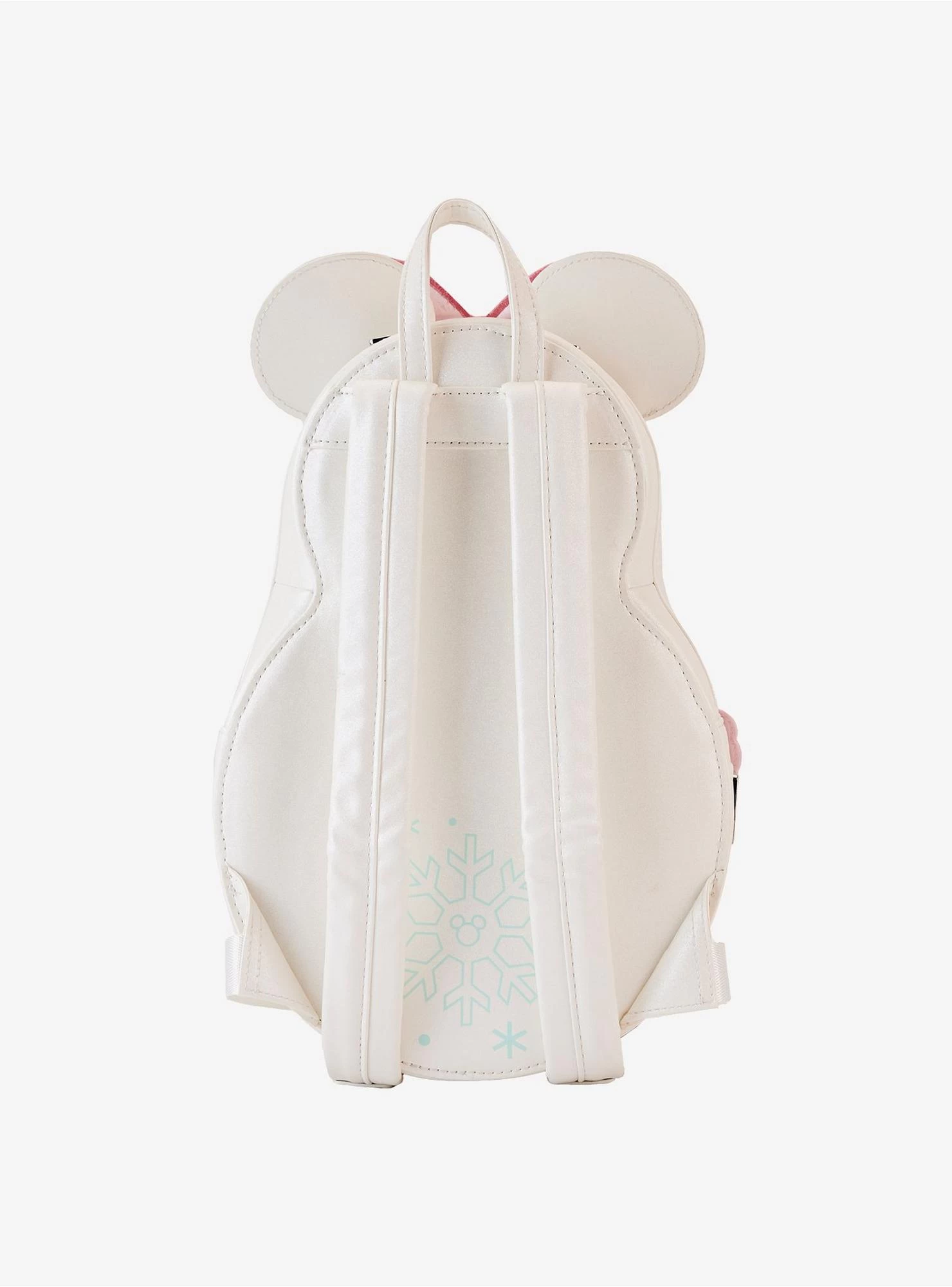 Loungefly Disney Minnie Mouse Pastel Figural Snowman Mini Backpack - Image 2