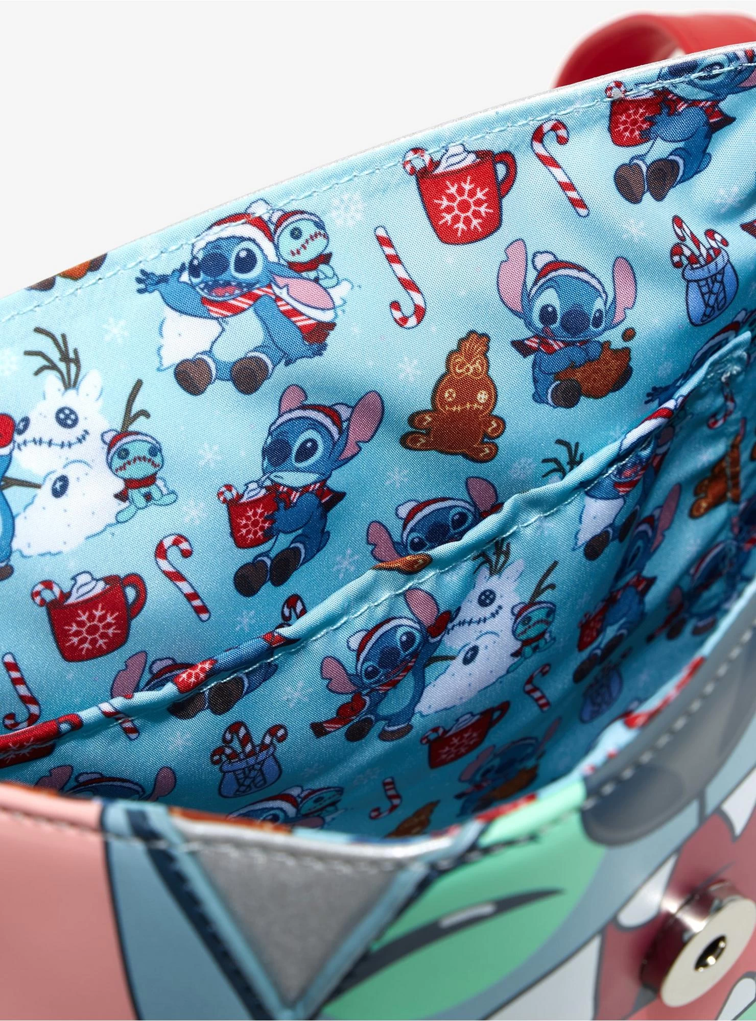 Loungefly Disney Lilo & Stitch Santa Hat Crossbody Bag - Image 3
