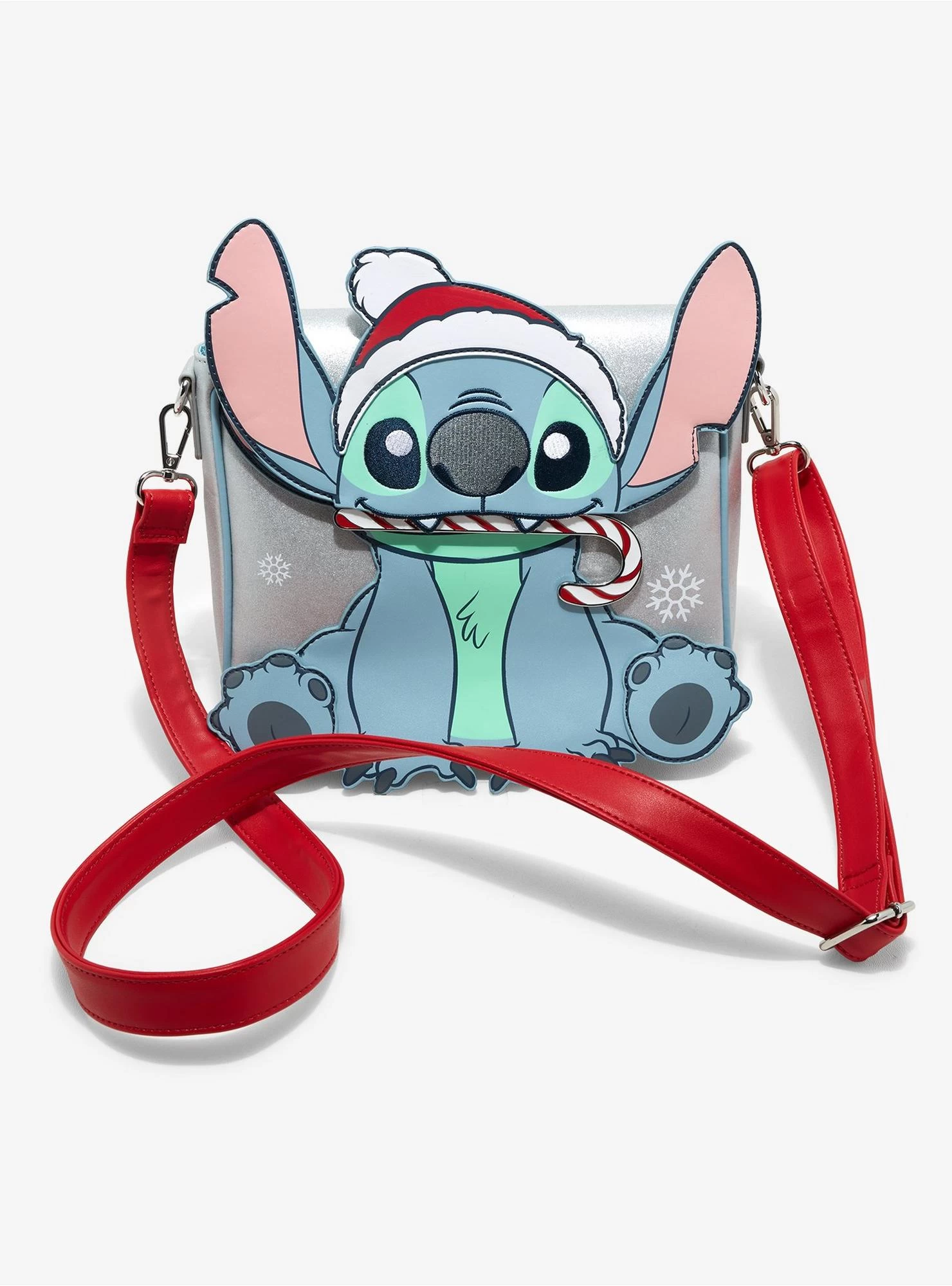 Loungefly Disney Lilo & Stitch Santa Hat Crossbody Bag - Image 4