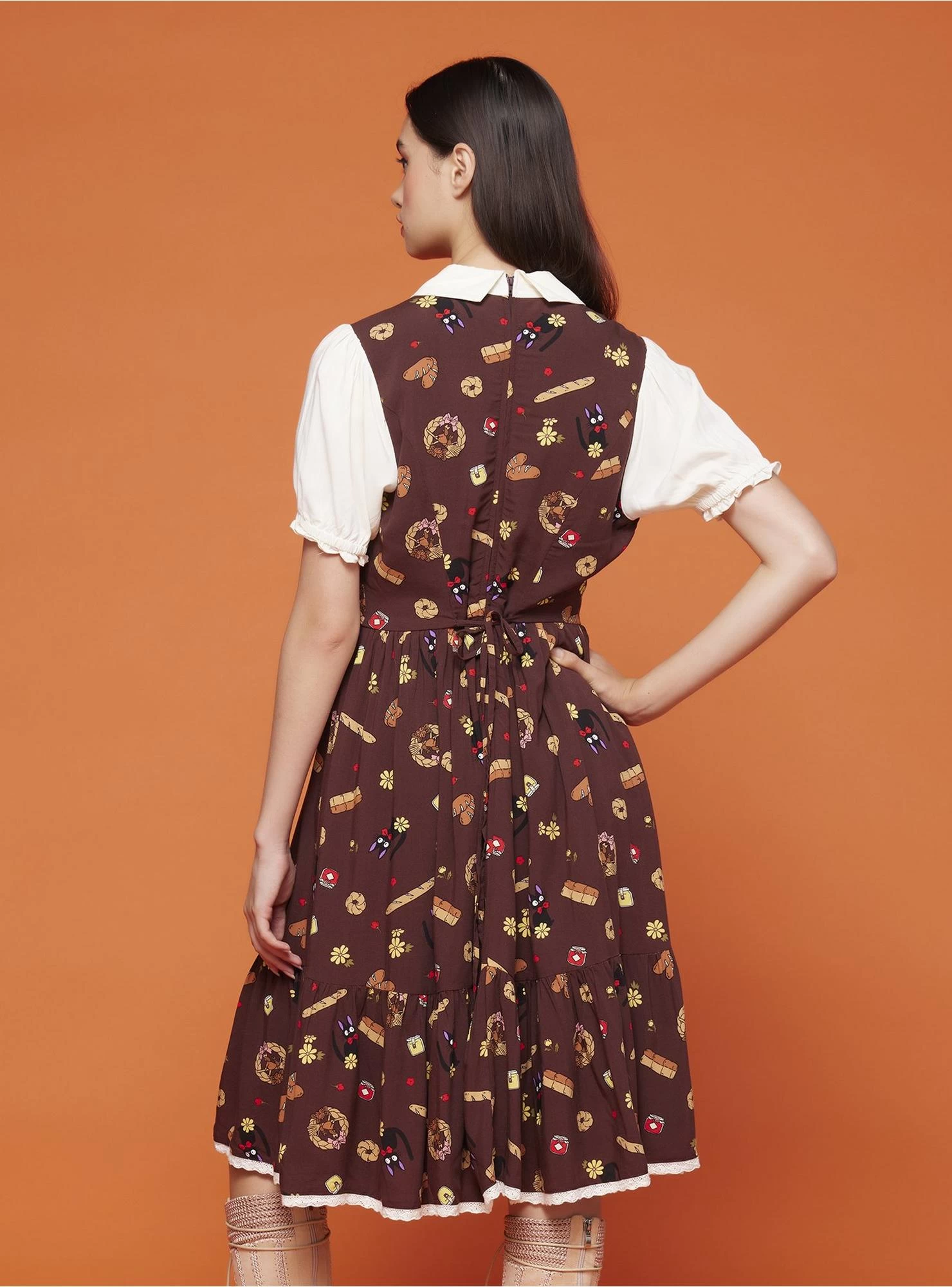 Her Universe Studio Ghibli Kiki's Delivery Service Icon Retro Dress - Image 3