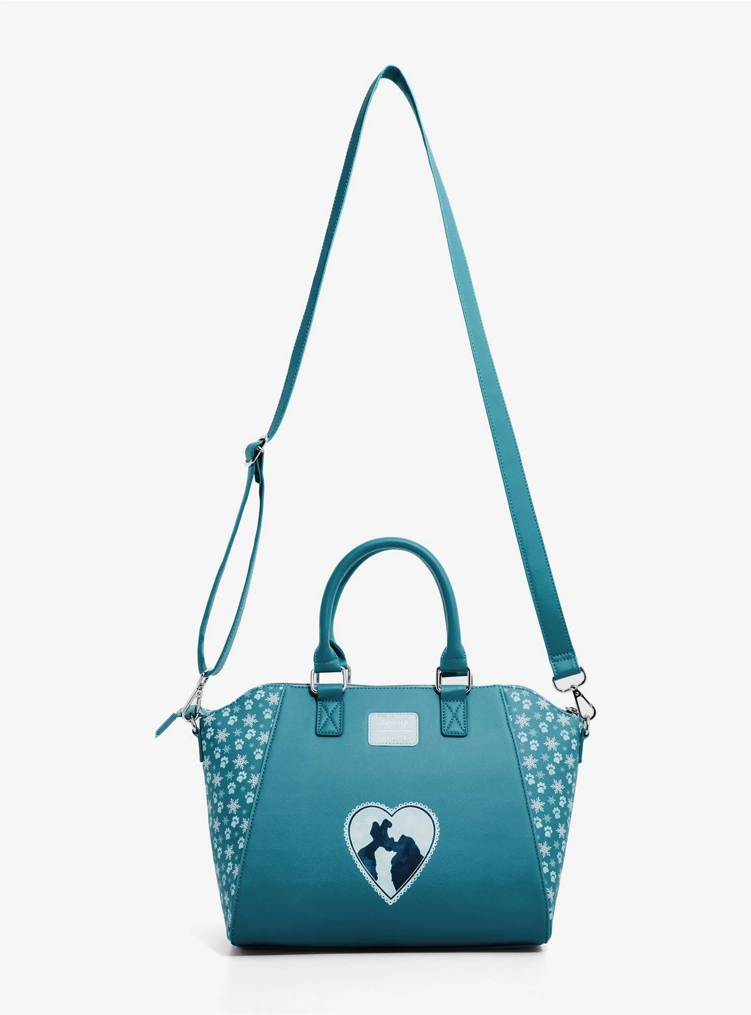 Loungefly Disney Lady And The Tramp Holiday Hug Satchel Bag - Image 3