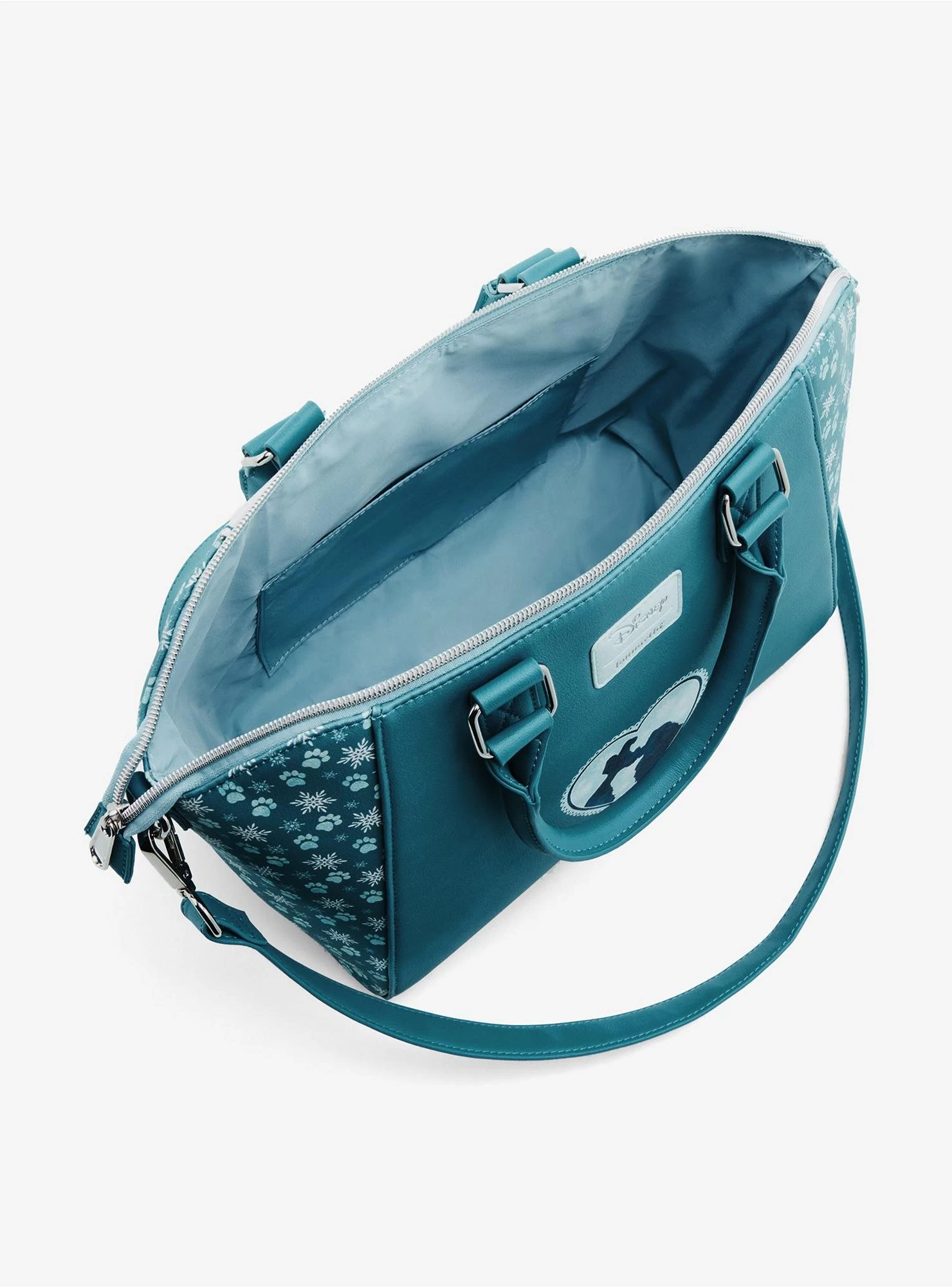 Loungefly Disney Lady And The Tramp Holiday Hug Satchel Bag - Image 4