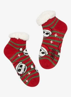 The Nightmare Before Christmas Santa Jack Cozy Socks