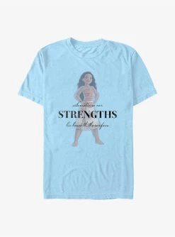 Disney100 Moana Our Strengths Lie Beneath The Surface T-Shirt