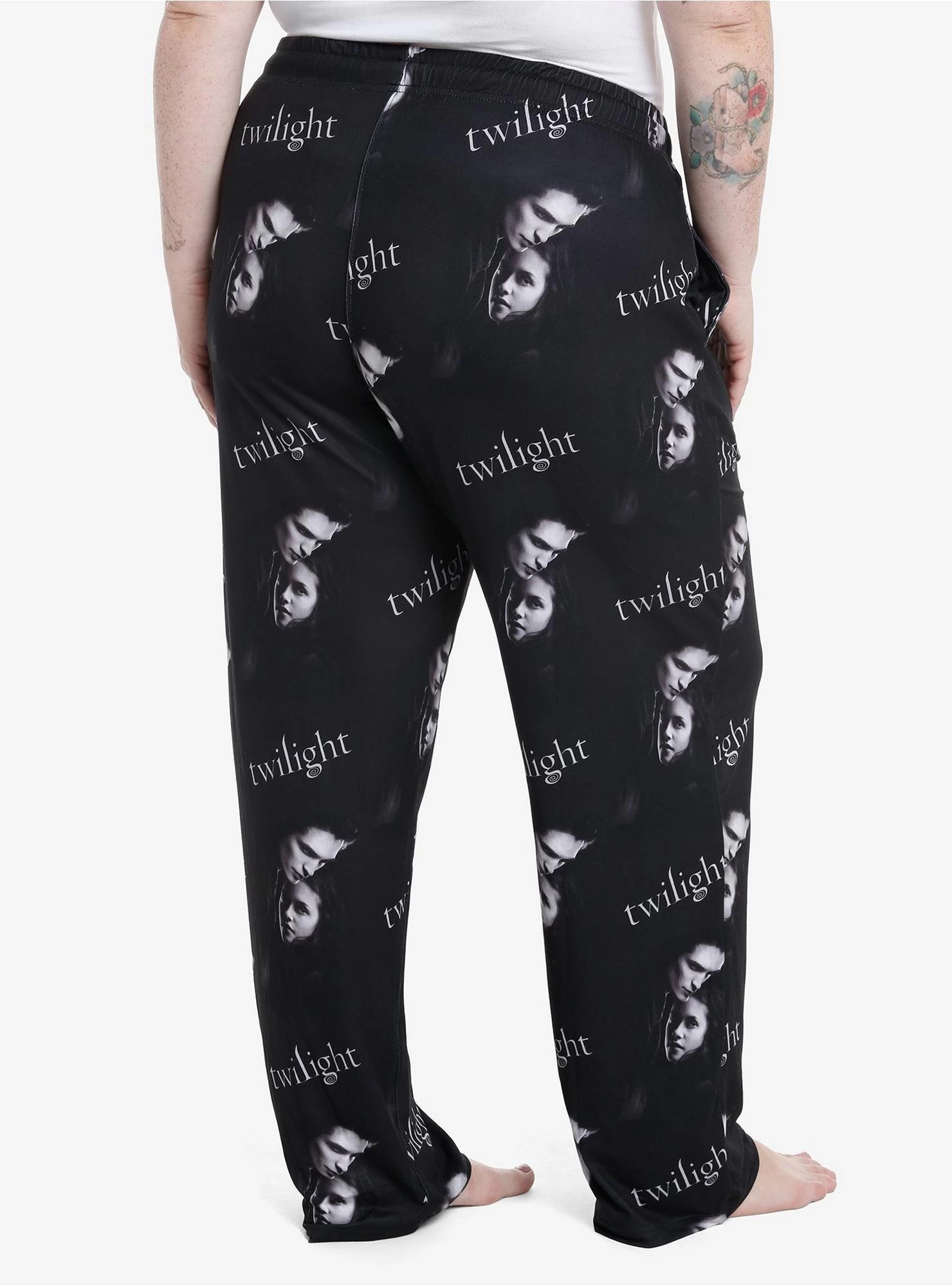 Twilight Edward & Bella Girls Pajama Pants Plus Size - Image 2