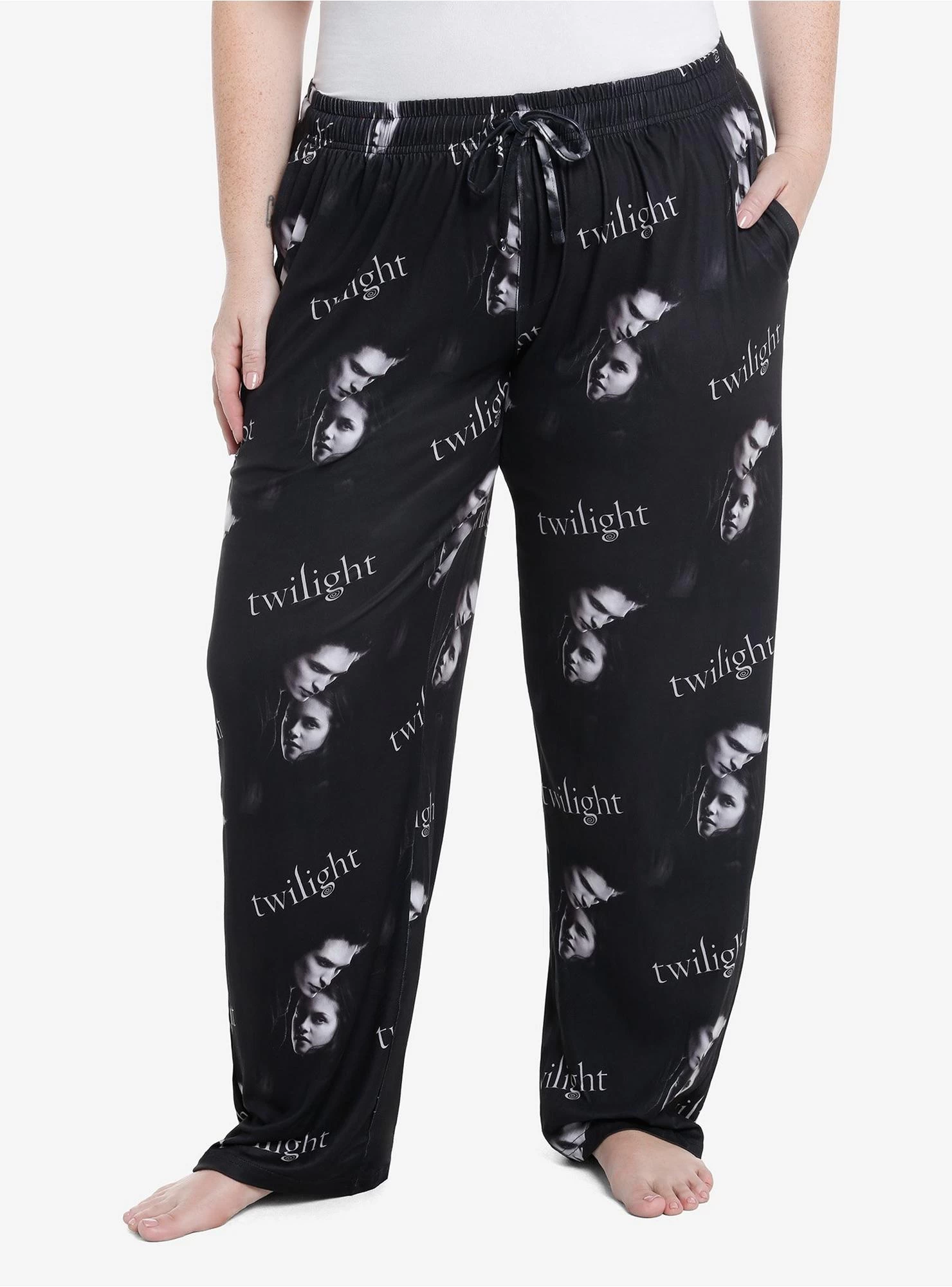 Twilight Edward & Bella Girls Pajama Pants Plus Size