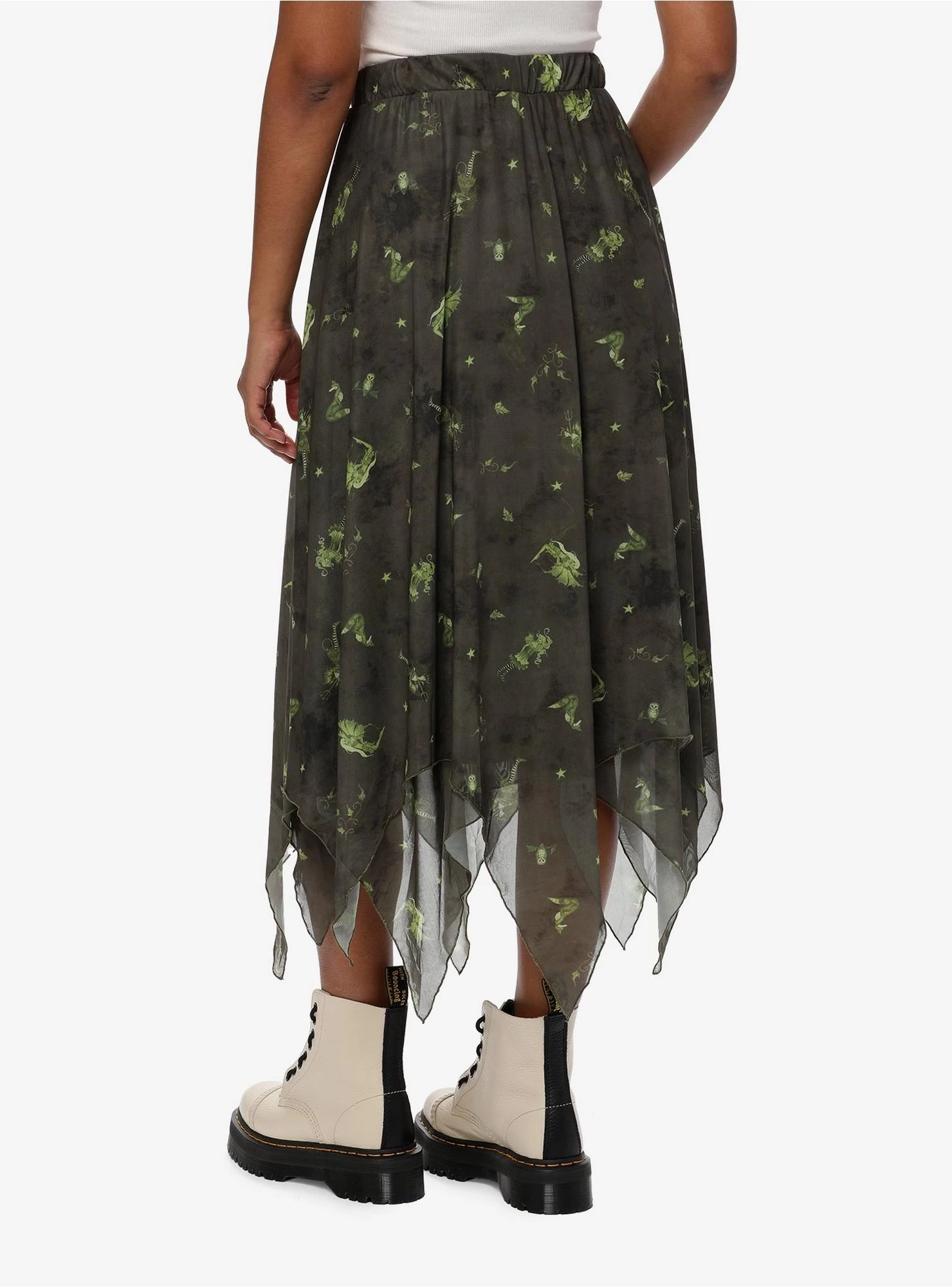 Forest Fairy Hanky Hem Midi Skirt By Amy Brown - Image 2