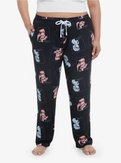 Neon Genesis Evangelion Rei & Asuka Pajama Pants Plus Size