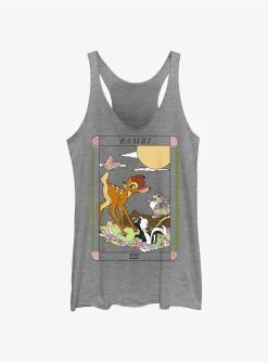Disney Bambi And Friends Flower & Thumper Card Girls Tank
