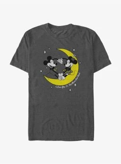 Disney Mickey Mouse I Love You To The Moon And Back T-Shirt