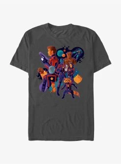 Marvel Guardians Of The Galaxy Vol. 3 Animated Guardians T-Shirt