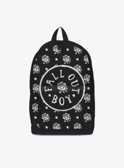 Rocksax Fall Out Boy Flowers Backpack