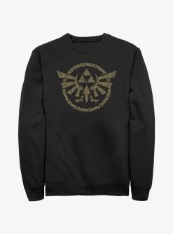 The Legend Of Zelda Tears Of The Kingdom Hyrule Crest Sweatshirt