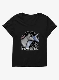 Charlie The Unicorn Dream Machine Girls T-Shirt Plus Size