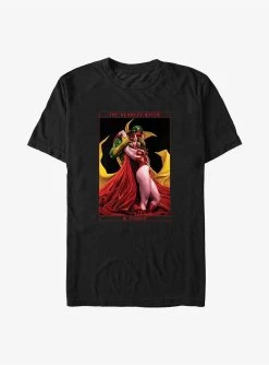 Marvel Scarlet Witch Vision And The Scarlet Witch Card Big & Tall T-Shirt