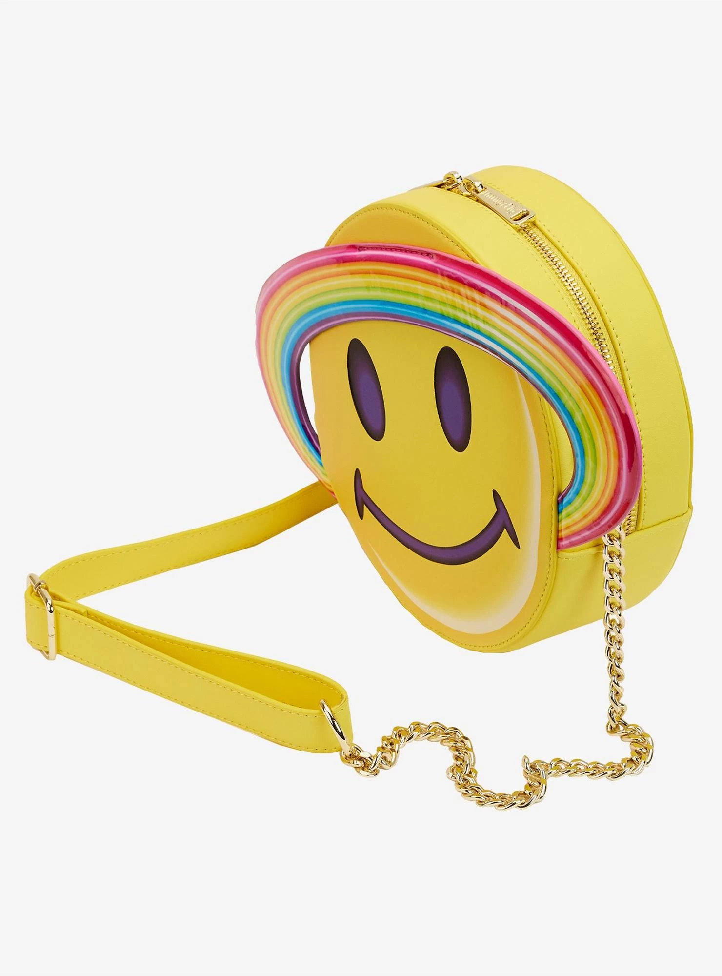 Loungefly Lisa Frank Rainbow Smile Planet Crossbody Bag - Image 2
