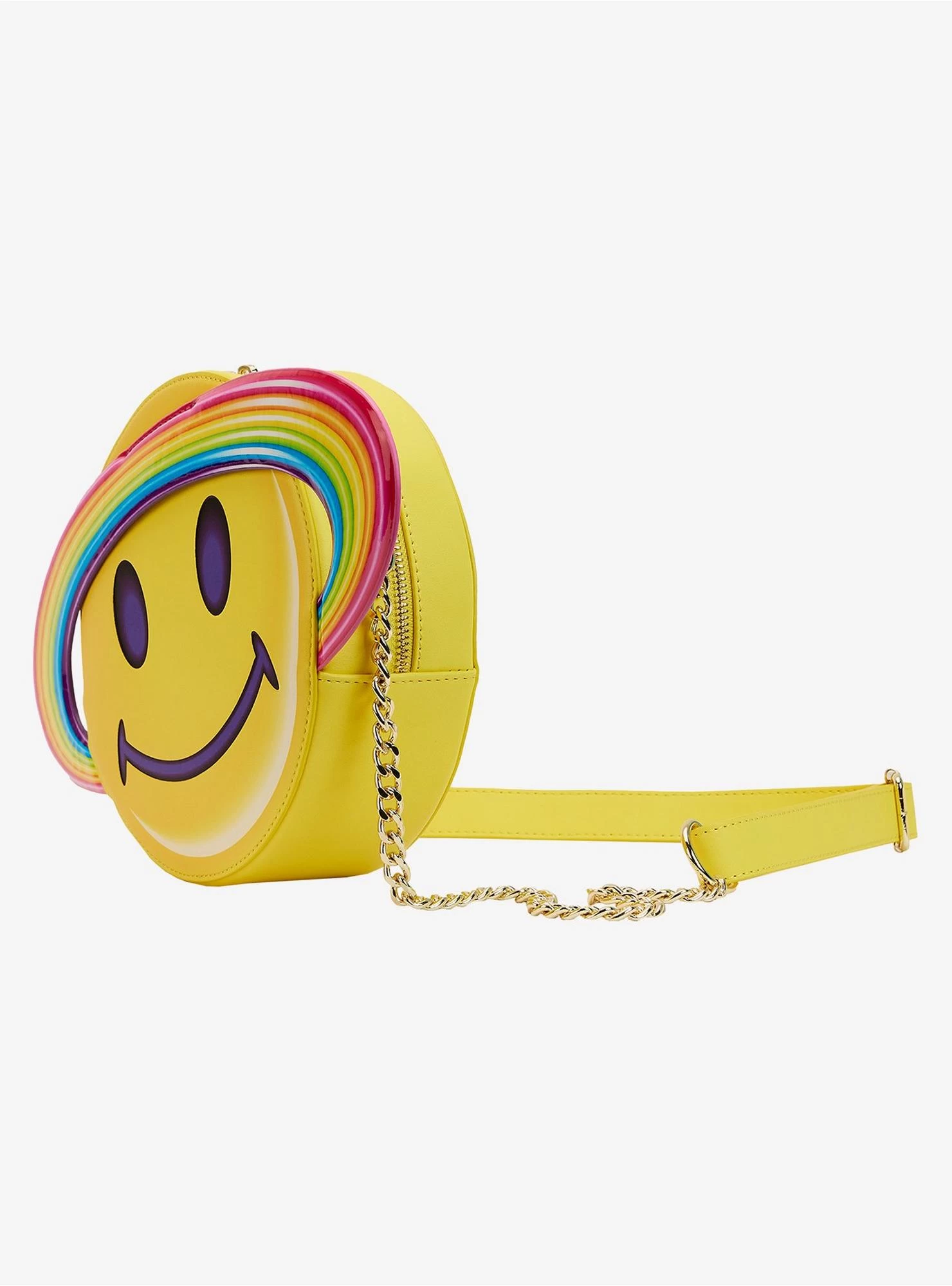 Loungefly Lisa Frank Rainbow Smile Planet Crossbody Bag - Image 4