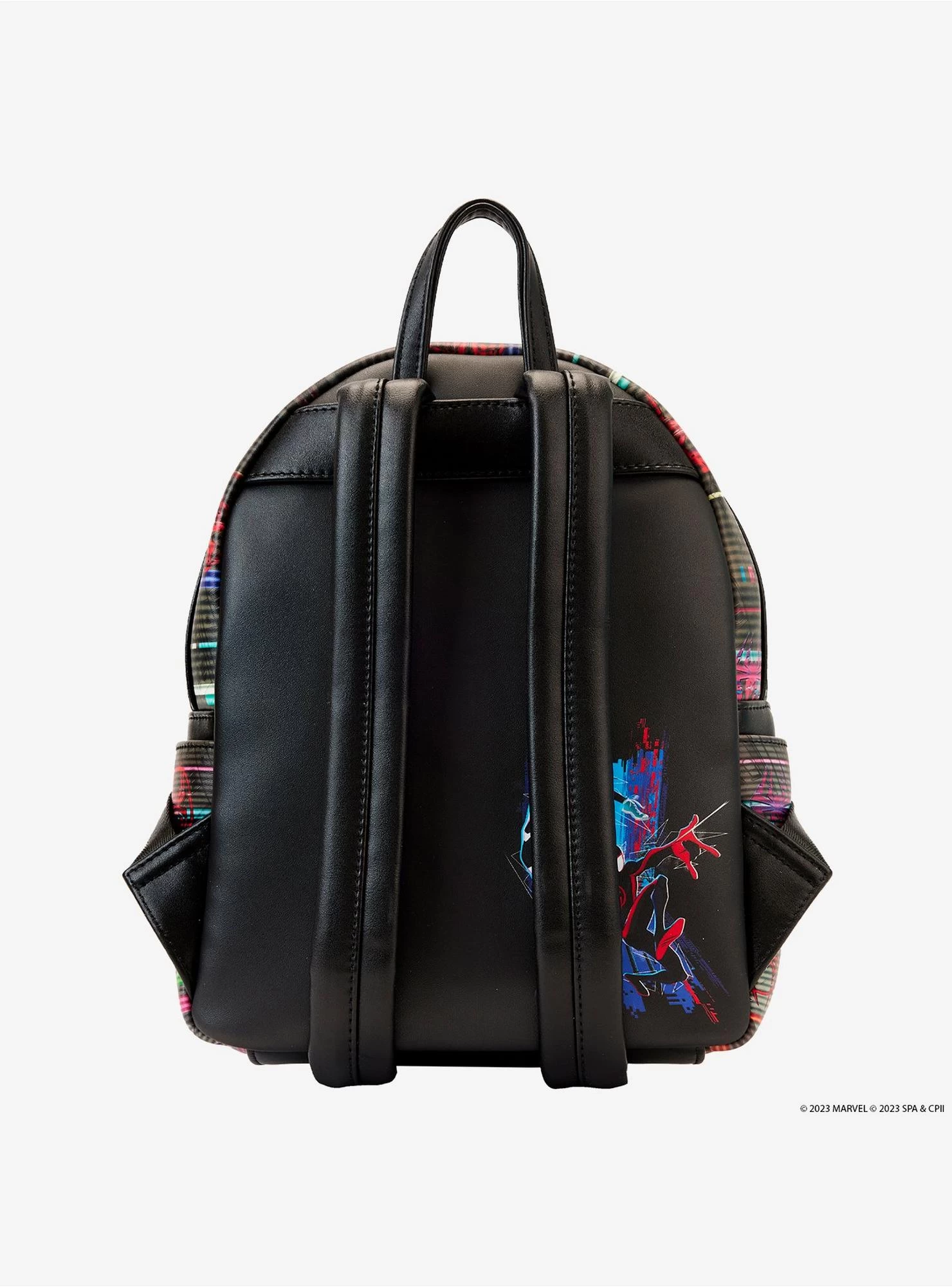 Loungefly Marvel Spider-Man: Across The Spider-Verse Lenticular Mini Backpack - Image 4