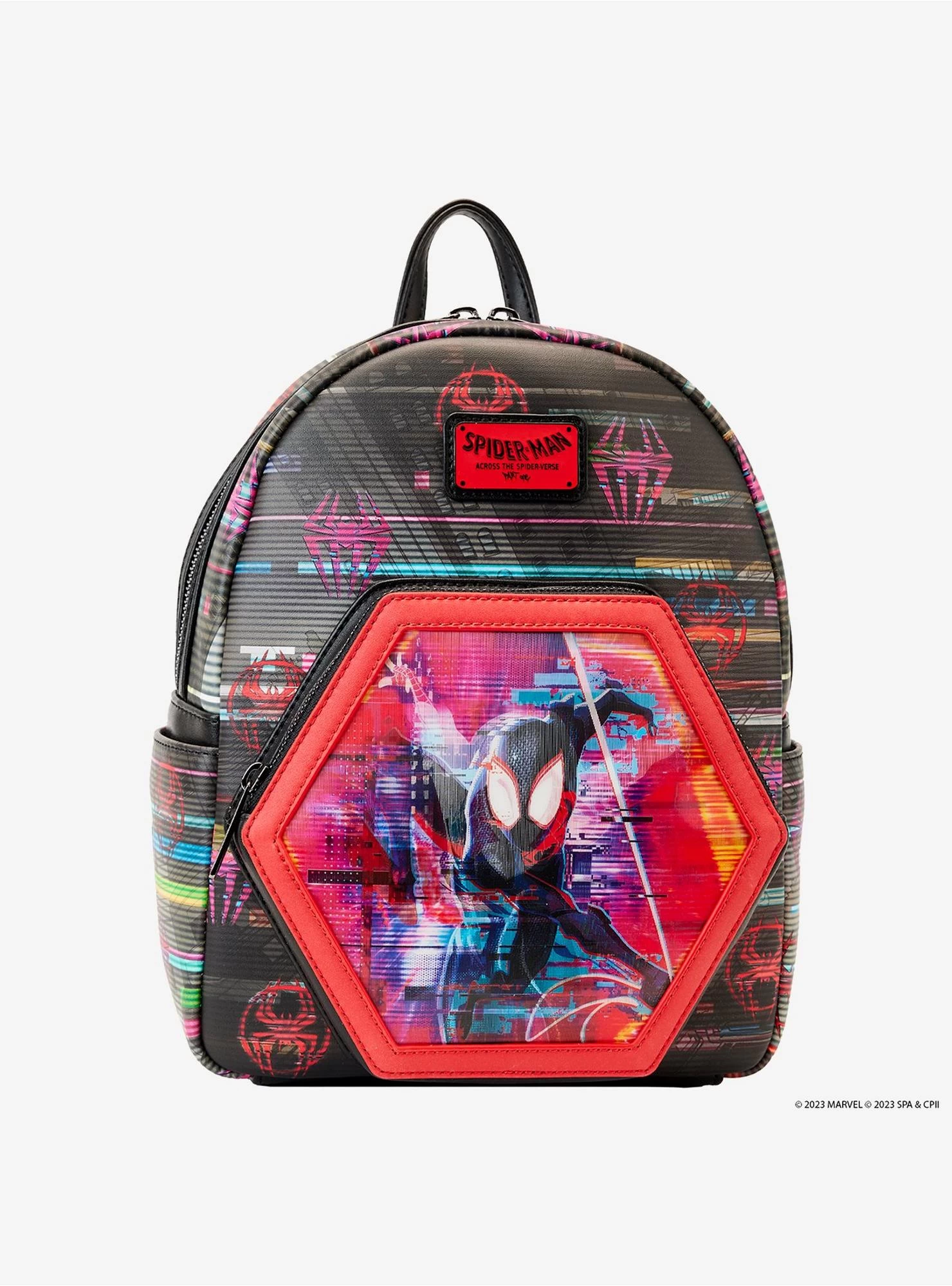 Loungefly Marvel Spider-Man: Across The Spider-Verse Lenticular Mini Backpack