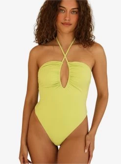 Dippin' Daisy's Lindsay One Piece Lime Green