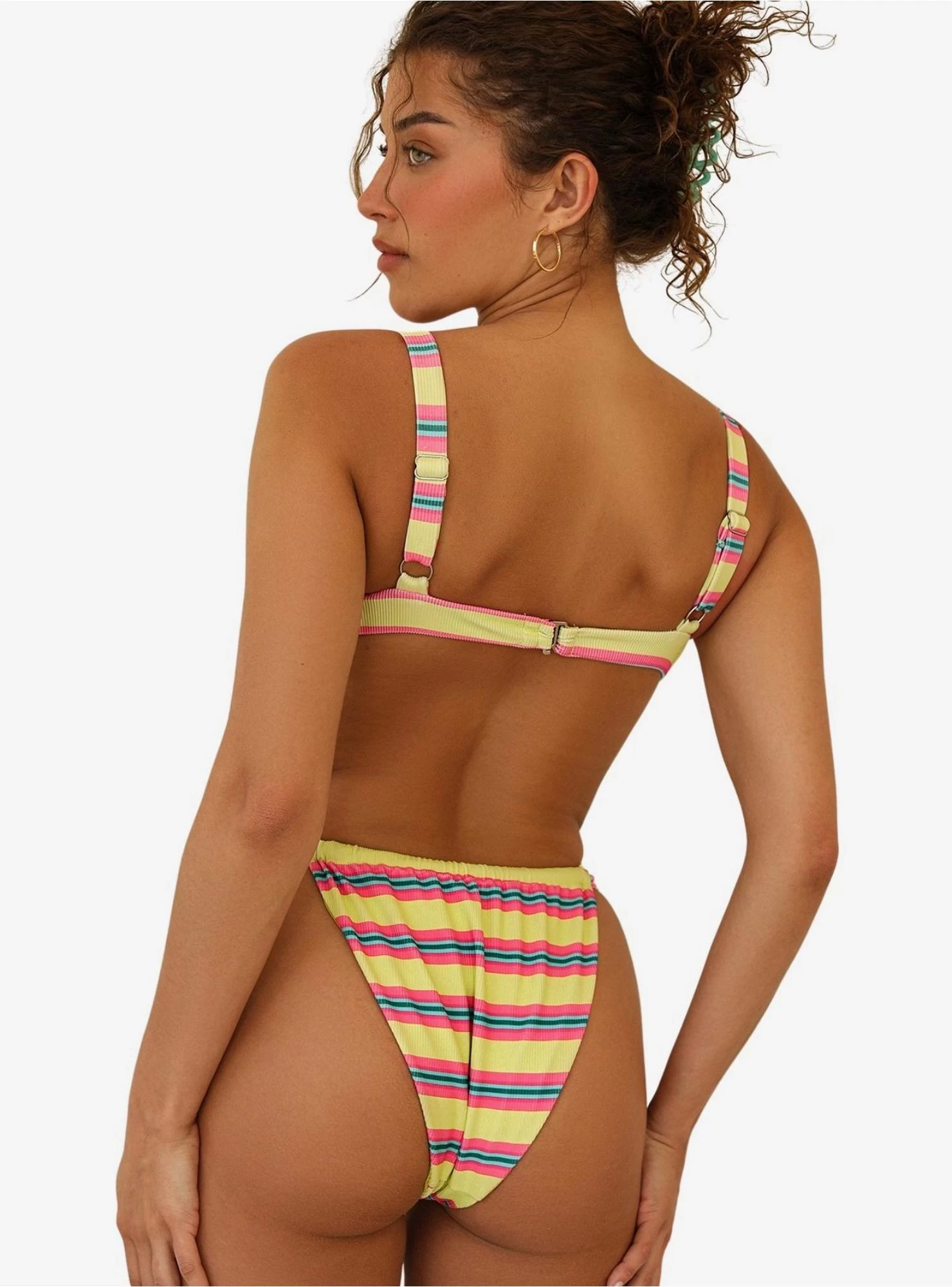Dippin' Daisy's Tides Swim Top Y2K Stripe - Image 2