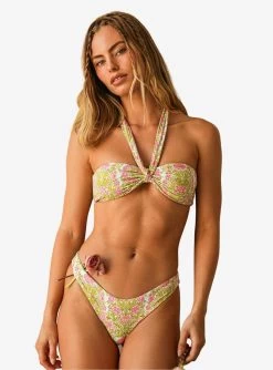 Dippin' Daisy's Nocturnal Swim Bottom Multi-Colored Floral