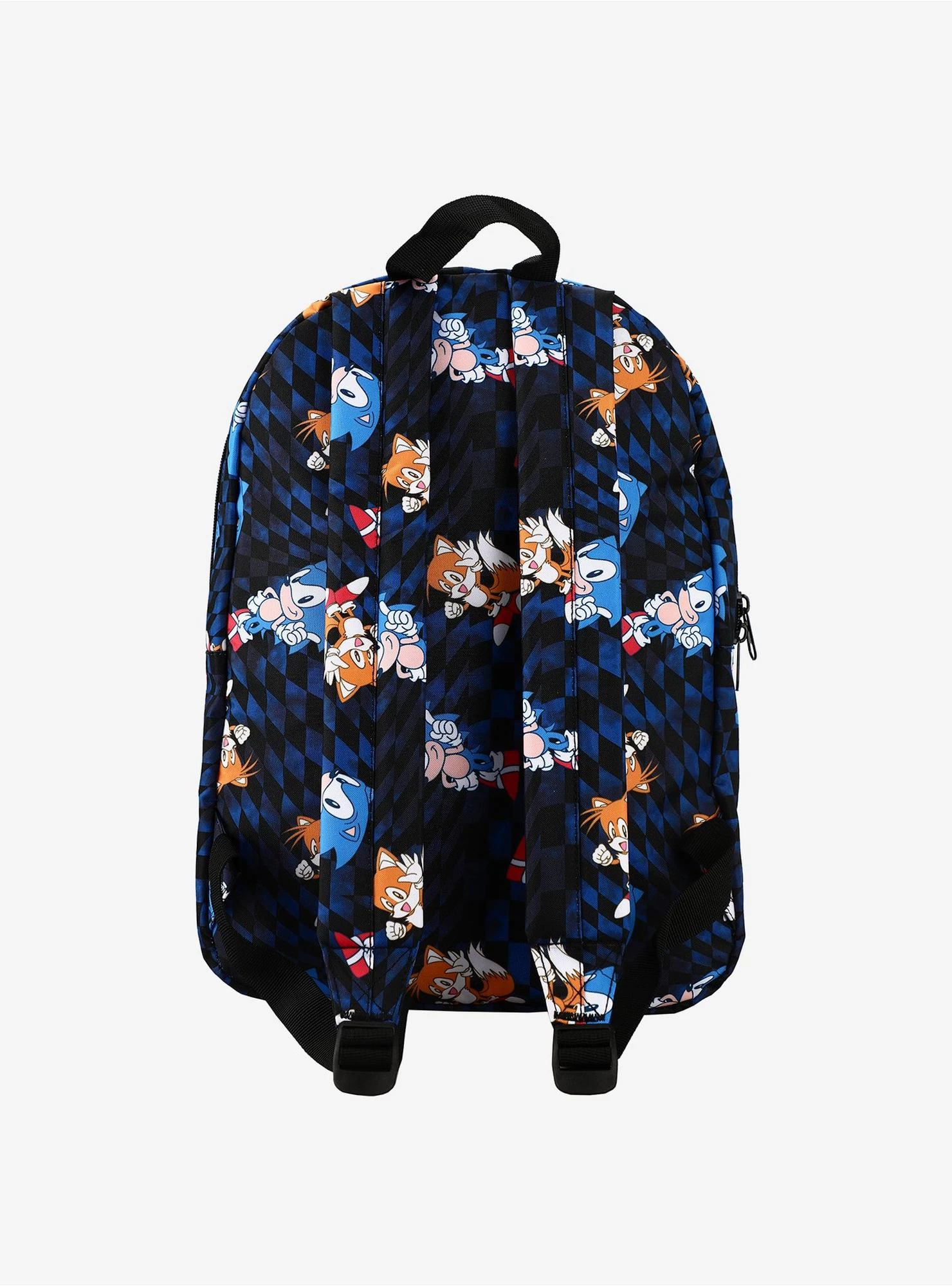 Bioworld Sonic The Hedgehog Duo Warp Checkered Backpack - Image 2